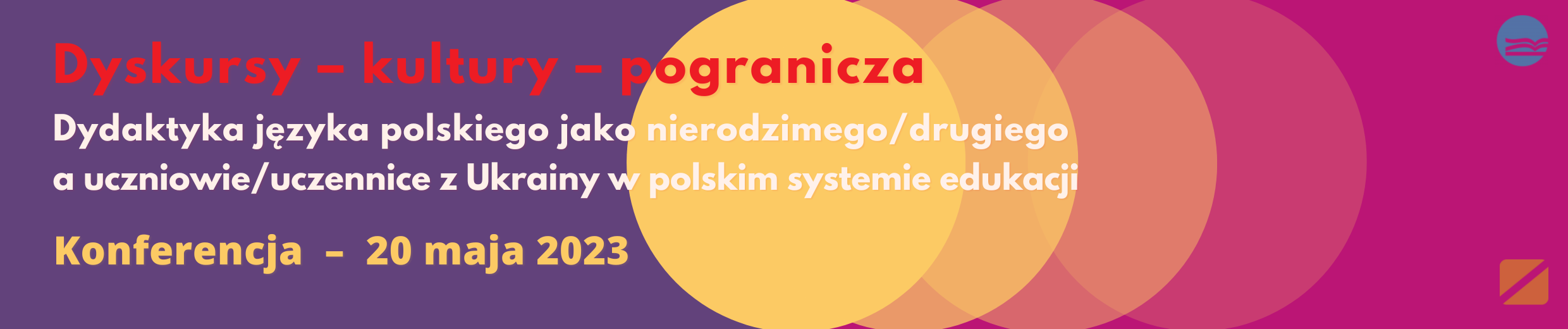 banery konferencja jezyk polski jako drugi